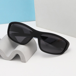 Sunglasses Men Polarized UV380 PC <b>Frame</b> TAC Lens Type 3 Sunshades Black <b>Square</b> <b>Frame</b> Driving Summer Style - Product Image 2