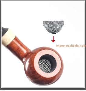 Prezzo di fabbrica filtro a sfera di tabacco 13-20mm maglia combustione cavo tubo di fumo metallo promuovere la combustione supporto rete di fumo gadget - Product Image 4