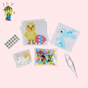 ของเล่นเสริมพัฒนาการเด็ก ลดราคาสุดฮอต ชุดของเล่นตัวต่อ 3 มิติ ชุดงานฝีมือ DIY ลูกปัดฮามะ ลูกปัดรีดร้อนขนาด 5 มม. - Product Image 1
