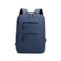 Sac à dos professionnel étanche en nylon pour ordinateur portable avec port de chargement USB et fermeture éclair – Vente en gros