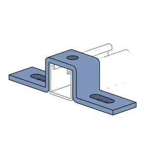 Accessoires de canalisation : Connecteurs en U, attaches de selle carrées en acier pour profilés en C, connecteurs croisés pour montants - Product Image 4