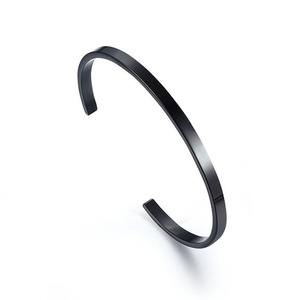 Brazalete Grabado Personalizado, Brazalete Minimalista de Acero Inoxidable para Mujer, Regalo - Product Image 4