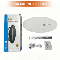 Lampe de nuit elliptique à LED à 3 têtes, rechargeable par type C, 1200 mAh, avec télécommande, détecteur de mouvement intelligent, couleur noir et blanc, EGH