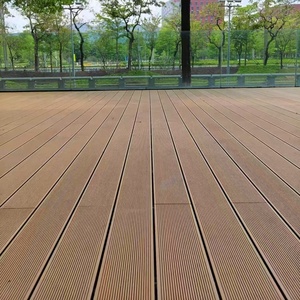 Plancher en WPC <span class=keywords><strong>rectangulaire</strong></span>, plancher composite <span class=keywords><strong>bois</strong></span>-plastique, planche en <span class=keywords><strong>bois</strong></span> anti-corrosion, panneaux de cour, terrasse auto-installée en extérieur - Product Image 4