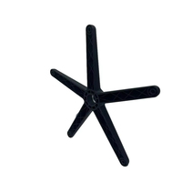 Vente en gros de pièces de rechange pour chaises de bureau pivotantes 5 étoiles au design moderne avec base en nylon