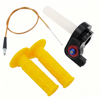 Empuñadura Universal de Alta Calidad para Motocicleta y Bicicleta Eléctrica, de Goma Suave, Antideslizante y Antitranspirante, de un Solo Color