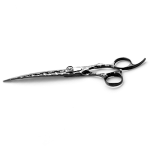 Ciseaux de barbier pliables en acier inoxydable, lame droite et tranchante, pour droitiers, ciseaux de coupe pour cheveux et barbe, pour utilisation en salon de beauté - Product Image 4