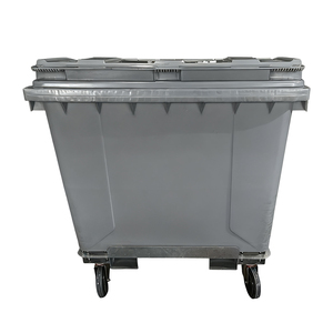 Large Outdoor <strong>Cleaning</strong> HDPE Industrial <strong>Mobile</strong> Reusable Recycle Pedal Plastic Dust Garbage Waste Wheelie <strong>Bin</strong> with Forklift Base - Product Image 1