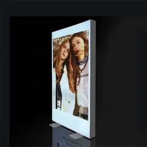 2x1 m Frameless इनडोर, आउटडोर बिलबोर्ड कस्टम कपड़ा विज्ञापन प्रकाश बॉक्स प्रदर्शन का नेतृत्व