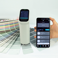 TOPROAD - Spectrophotomètre numérique de haute qualité pour la mesure des couleurs - Testeur de couleur - Garantie 1 an - Pour peinture, revêtement, plastique