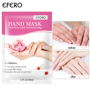 <strong>Efero</strong> Rose Organic Hand Mask Glove Barbed Rough Skin Repair Moisturizer - Product Image 3