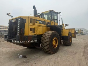Cargadora de Ruedas Komatsu WA500, Maquinaria de Construcción de Uso Pesado, Equipo Usado Amarillo con Motor, 5000 kg - Product Image 3