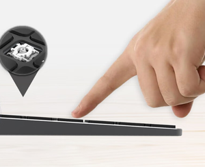 35 phím số bàn phím 2.4G + BT dual-chế độ số bàn phím câm Tương thích với điện thoại di động và máy tính - Product Image 5