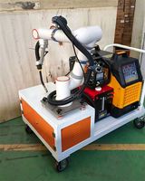 Robot de soudage industriel à six axes, bras de robot de découpe laser, robot de soudage à l'arc, robot de soudage automatique pour l'aluminium et l'acier inoxydable