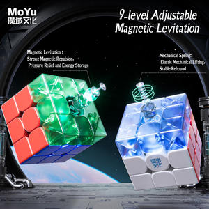 <span class=keywords><strong>MOYU</strong></span> nuevo <span class=keywords><strong>Weilong</strong></span> WRM V9 3x3 cubo mágico rompecabezas Cubo de velocidad magnética buena educación juguetes para niños - Product Image 3