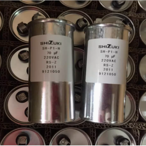 ตัวเก็บประจุแบบฟิล์มสตาร์ท45X100mm <span class=keywords><strong>shizuki</strong></span> 220V AC 70uF จากญี่ปุ่น - Product Image 2