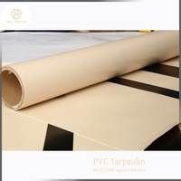 Bâche en acrylique tissé de qualité supérieure, enduite de PVC, ignifuge – Qualité allemande, tissu conforme aux normes européennes en rouleau pour couverture extérieure