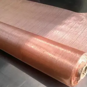 Tejido de malla de alambre cobre ultrafina, 30, 60, 150, 180, 200, 250, 300