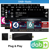 Reproductor Multimedia Universal para Auto con Pantalla Táctil de 7'' para VW, Radio Estéreo, Reproductor de DVD y CD, Apple CarPlay Inalámbrico y Android Auto