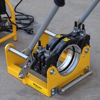 Máquina de Soldadura de Tuberías de HDPE Manual de 60-160 mm a Precio Competitivo, Máquina de Soldadura por Fusión a Tope para Tuberías de Agua con Certificación SGS