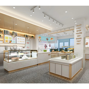 Bonbons turcs Café Boutique Meubles Verre Boulangerie Boutique Design d'intérieur Réception en bois Bonbons Kiosque Café Bar Vitrines - Product Image 1