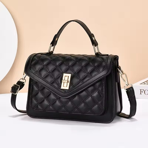 Sac à bandoulière matelassé décontracté et tendance 2026, avec fermeture éclair durable, doublure en PU, petit sac de luxe à main, deux sacs tendance - Product Image 6