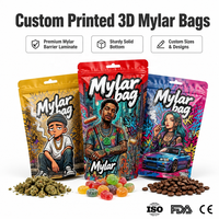 Sacs en Mylar personnalisés avec impression numérique, 3,5g, 7g, 14g, 28g, Doypack refermable, Ziplock, anti-odeur, pochette autoportante pour emballage