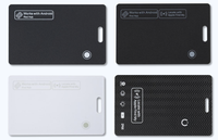 Localisateur de carte MFI K2, dispositif de suivi en temps réel, anti-perte pour portefeuille, bagages, personnes âgées, étiquette de suivi GPS pour iOS et Android