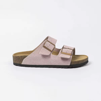 Sabots classiques OEM, sandales mules à marque privée, fabricant de claquettes orthopédiques avec soutien de la voûte plantaire et semelle en liège, chaussures décontractées en gros