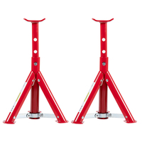 Support de levage pliable en acier 3T, trépied de sécurité automobile avec réglage à 5 vitesses, support universel pour garage et atelier