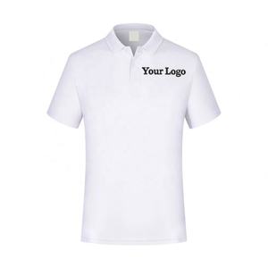 Polo pour hommes avec logo personnalisé Polo en polyester avec broderie personnalisée Publicité d'affaires Chemise de travail uniforme personnalisé promotionnel - Product Image 2