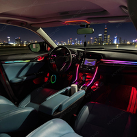 KYNCHO para Honda Civic, Luz Ambiental LED para Auto, Luz de Techo Interior Sinfónica, Iluminación Ambiental Automotriz con Funciones Coloridas