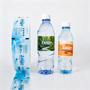 Etiquetas personalizadas para bebidas energéticas, impresión de etiquetas de vinilo BOPP impermeables, etiquetas adhesivas para botellas de jugo, etiquetas en rollo para botellas de jugo - Product Image 6
