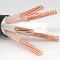 Câble en cuivre standard national en gros, 2/3/4/5 conducteurs, 1,5/2,5/4/6 mm², câble d'alimentation extérieur en cuivre