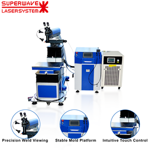 Macchina per Saldatura Laser di Stampi per Riparazione Stampi a Iniezione 200W 300W 400W Saldatrice Laser di Precisione per Stampi in Plastica Senza Deformazioni - Product Image 2
