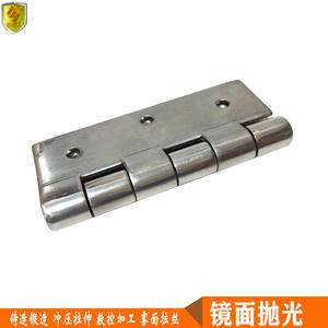 Charnières de porte de sécurité en acier inoxydable 316, charnières pliantes épaissies pour portes en bois et portes de salle de bain - 100*70mm - Product Image 5