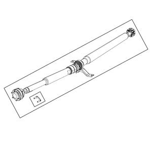 Arbre de transmission arrière Dodge 5157005AF 05157005AD en acier pour Journey 2009-2018, pièce de rechange - Product Image 4