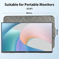 Sac de rangement en feutre personnalisé à la vente, étui pour ordinateur portable, sac portable pour tablette PC, sac de protection