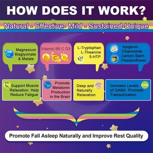 Superfood Gummies Vitamines aromatisées aux baies pour soutenir le sommeil - Product Image 2