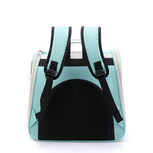 Zaino da viaggio per cani di piccola taglia per cani di colore leggero pieghevole a forma quadrata traspirante per animali domestici - Product Image 4