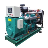 Groupe électrogène à gaz de paille haute efficacité 25KVA 20KW, générateur d'énergie par gazéification de biomasse pour usine de production d'énergie à partir de déchets agricoles