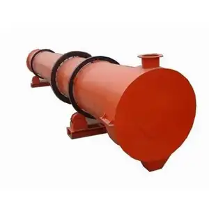 Secador de serragem de ar quente de alta capacidade e baixo consumo de energia Secador de tambor rotativo de serragem de madeira e carvão