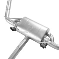 Airon Perfect Fit pour Lynk Co 03 2.0L, échappement arrière Valvetronic en acier inoxydable de 1,6 mm d'épaisseur, poli miroir, électronique