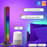 Lampe LED à miroir infini intelligente, moderne, USB, à économie d'énergie, avec télécommande, corps en ABS coloré, pour musique, jeux et rythme, Stock entrepôt