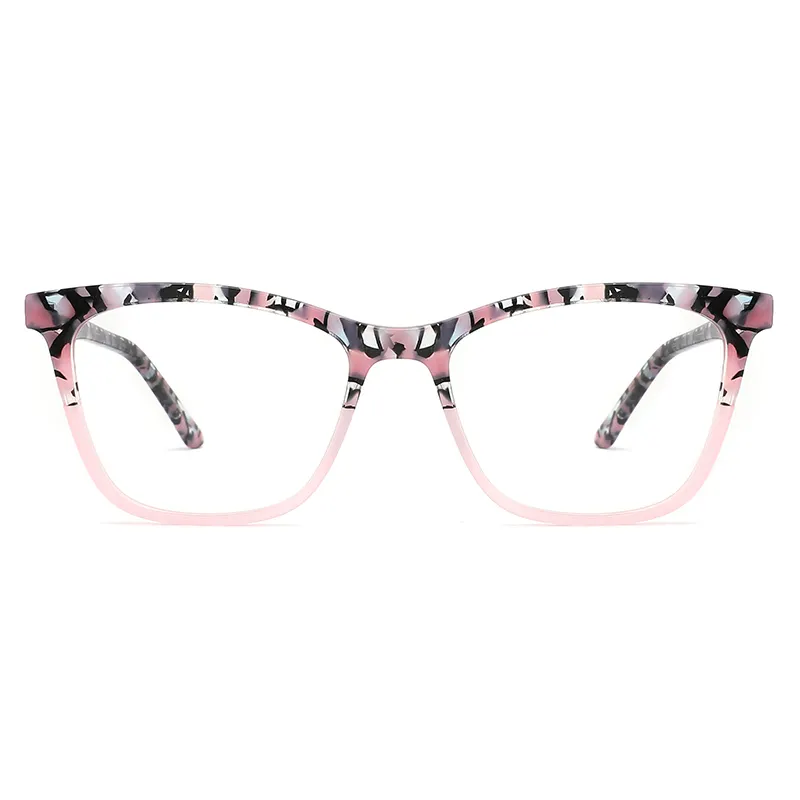 2022 New Fashion Spectacle Frame High Design Acetate Fiber Color Spectacle Frame