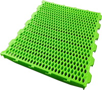 Nouveau tapis de sol à lattes en plastique DEBA, vente directe d'usine, pour l'élevage de porcs, garantie 1 an, matériau PP, acier, bois