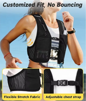 Sac à dos de sport unisexe léger, souple, respirant et pliable pour la course à pied et les activités de plein air, avec doublure en polyester, capacité 20L, idéal pour l'escalade