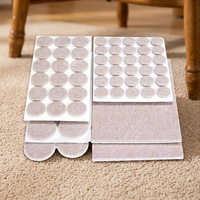 Patins antidérapants autocollants à haute viscosité pour pieds de chaise, de meuble et de table, protection en feutre pour meubles