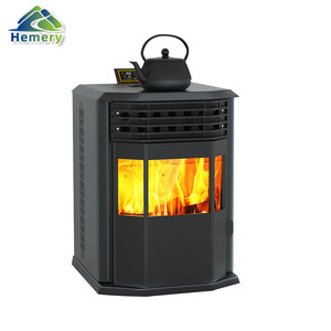 Estufa de pellets de madera con calefacción, estufa moderna de hierro fundido de acero, Envío listo, entrega rápida, compra de calidad superior, estufa de pellets de madera al por mayor - Product Image 2