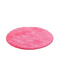 Tapis rectangulaire soyeux et doux, couleur unie, à poils longs, style moderne et minimaliste, idéal pour le salon, comme tapis de chaise d'ordinateur ou coussin de yoga.